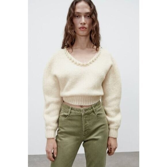 NWT ZARA High Rise Ankle Length Comfort Regular Fit Womens Jean Sz 0 - Picture 3 of 9